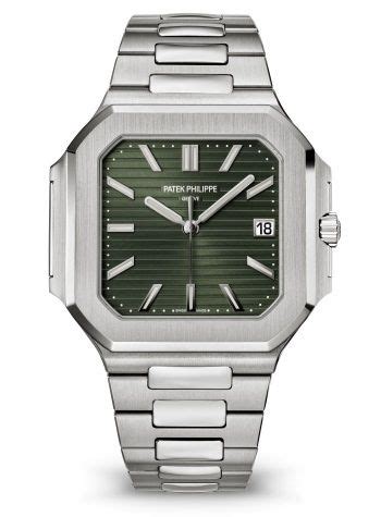 Patek Philippe Cubitus 5821/1A Olive Green Dial Stainless for 